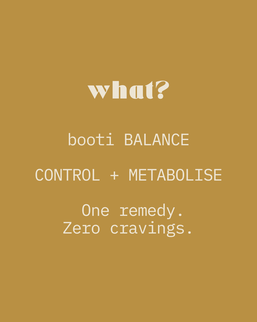 booti BALANCE